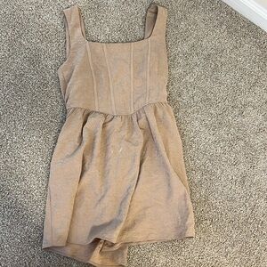 Cute beige dress